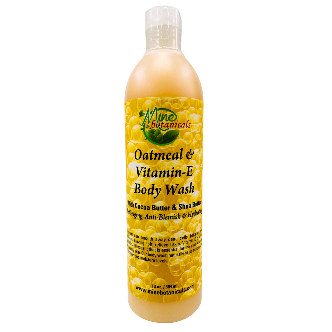 Oatmeal & VitaminE Body Wash Mine Botanicals