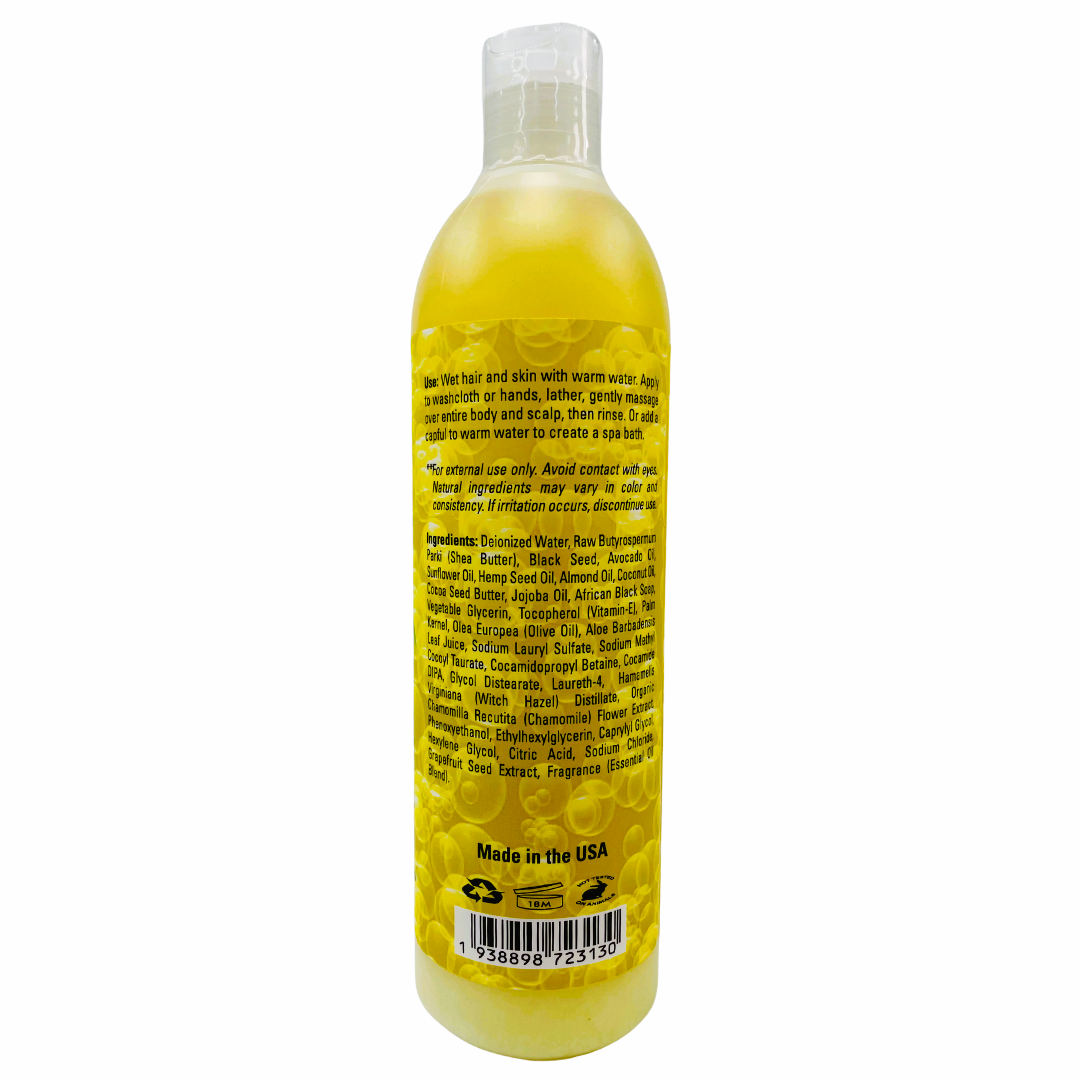 Organic Shea Butter Body Wash Mine Botanicals