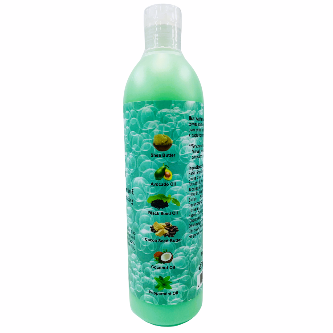 Peppermint BODY WASH Mine Botanicals