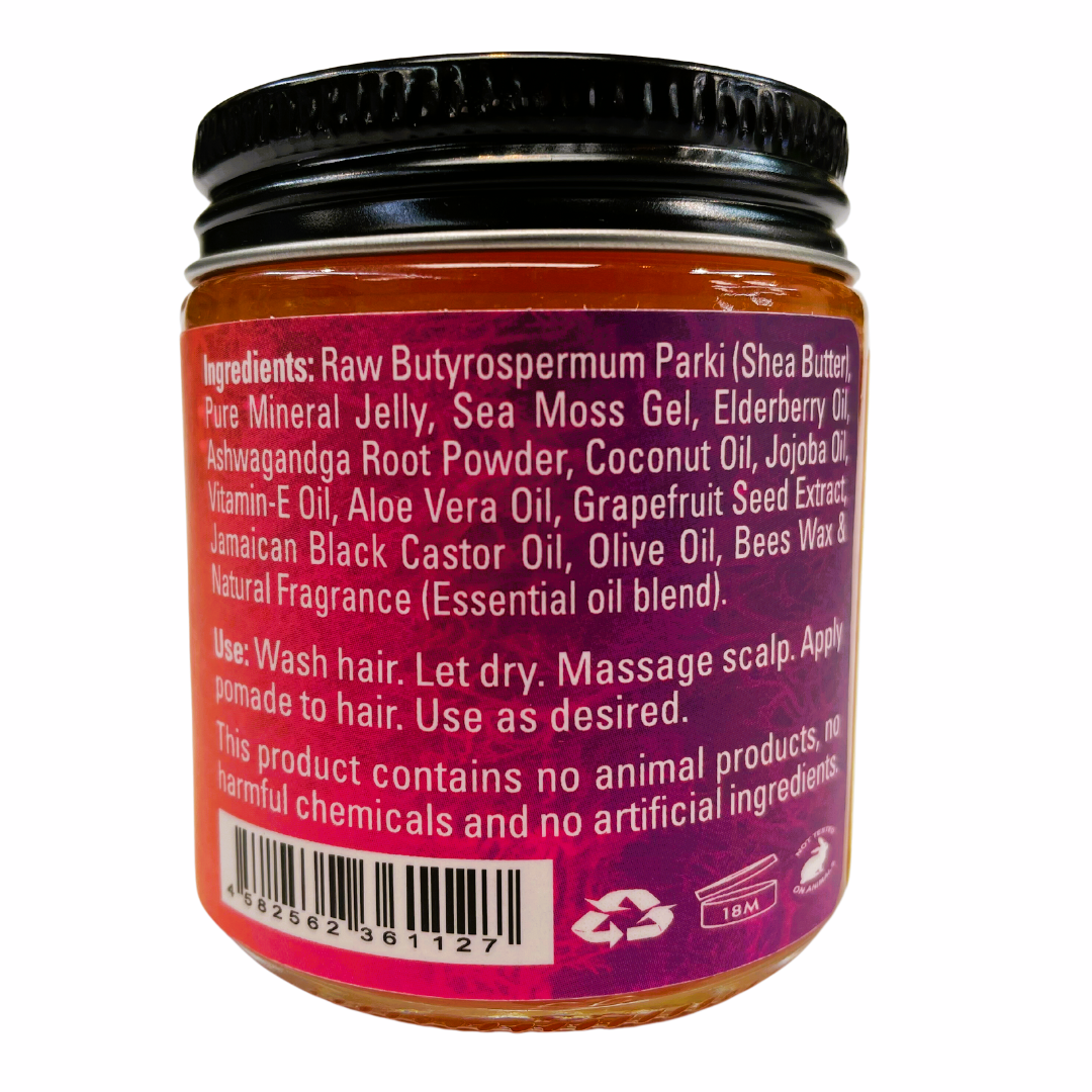 Sea Moss with Elderberry Hair Pomade