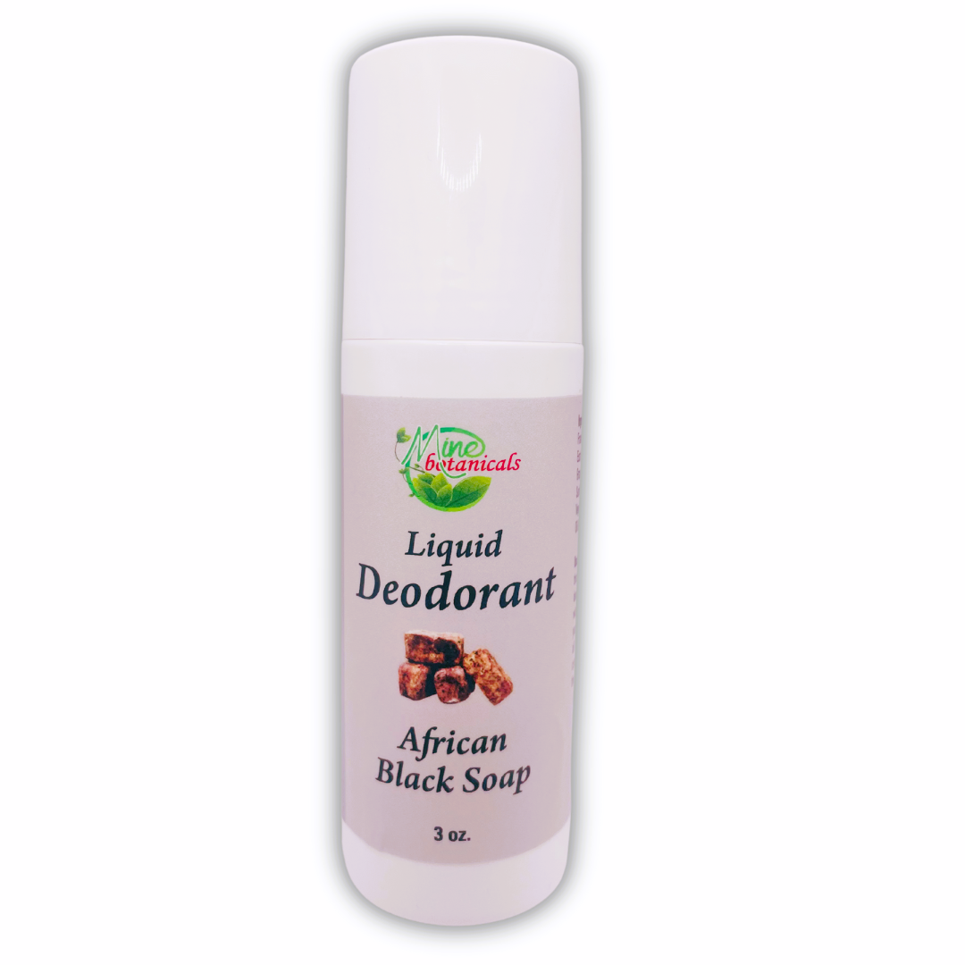 Natural & Organic Liquid Deodorant African Black Soap
