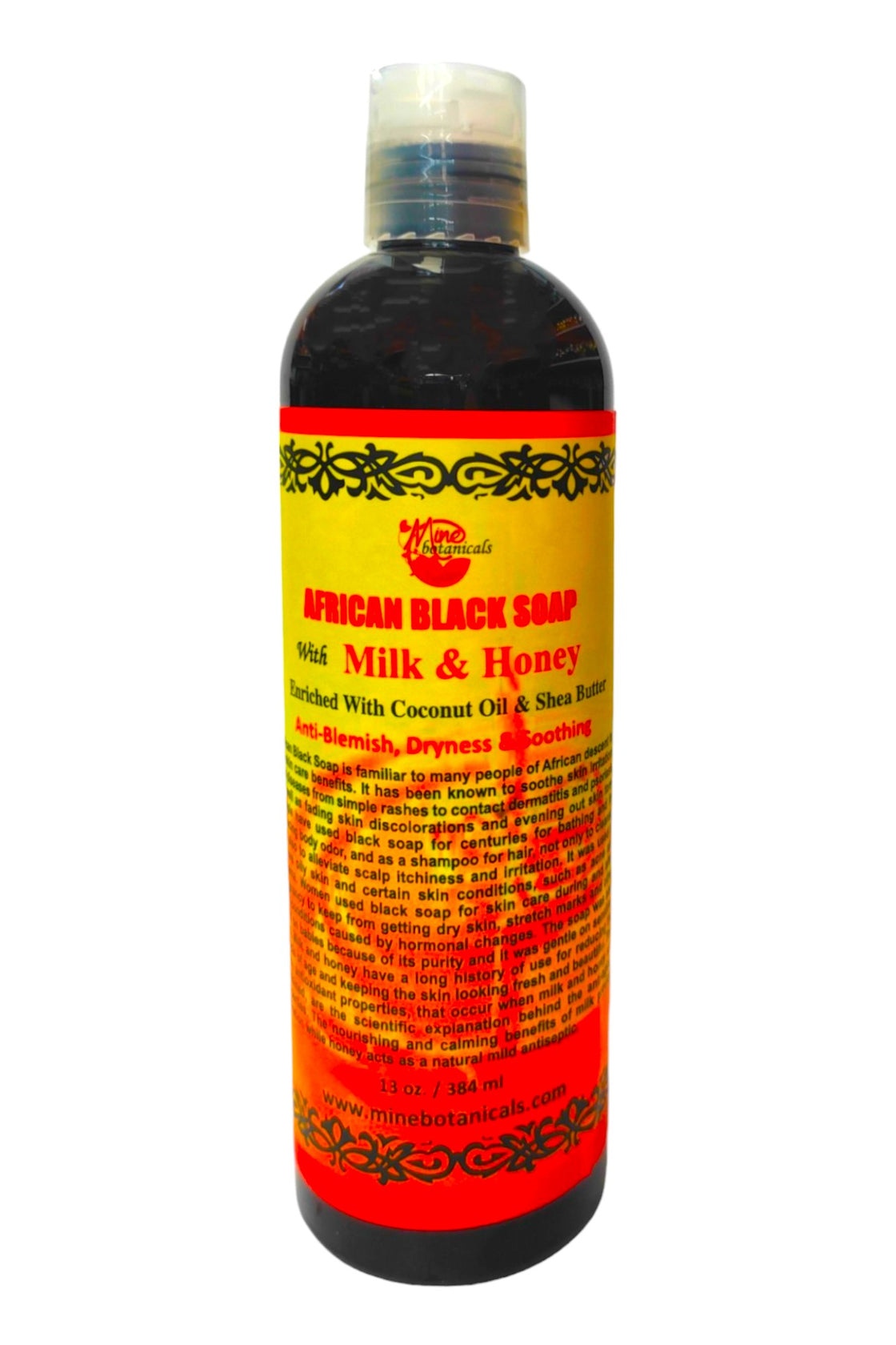 African Black Soap With Milk & Honey