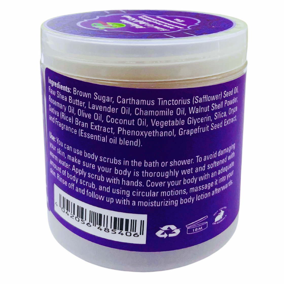 Body Scrub Infused with Lavender & Chamomile