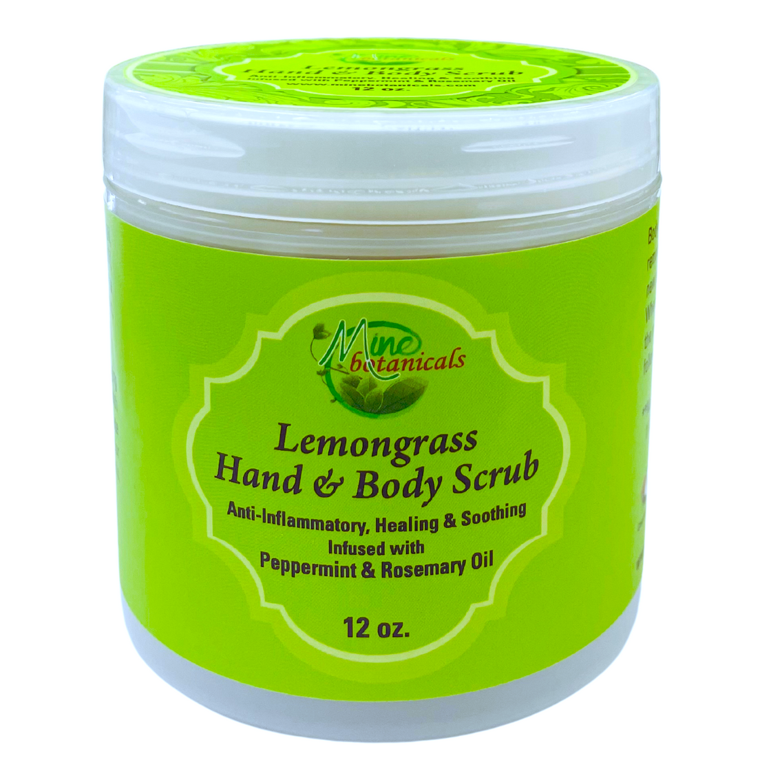 Body Scrub Infused with Lemongrass