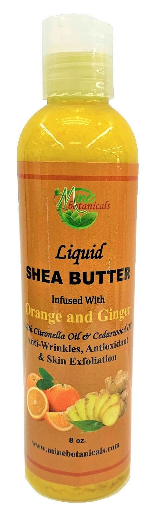 Orange & Ginger Liquid shea butter