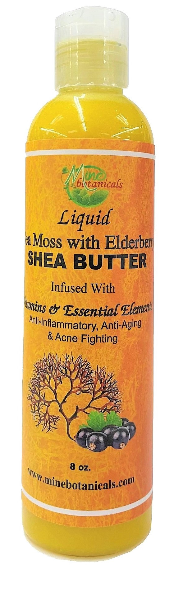 Sea Moss with Elderberry Liquid shea butter