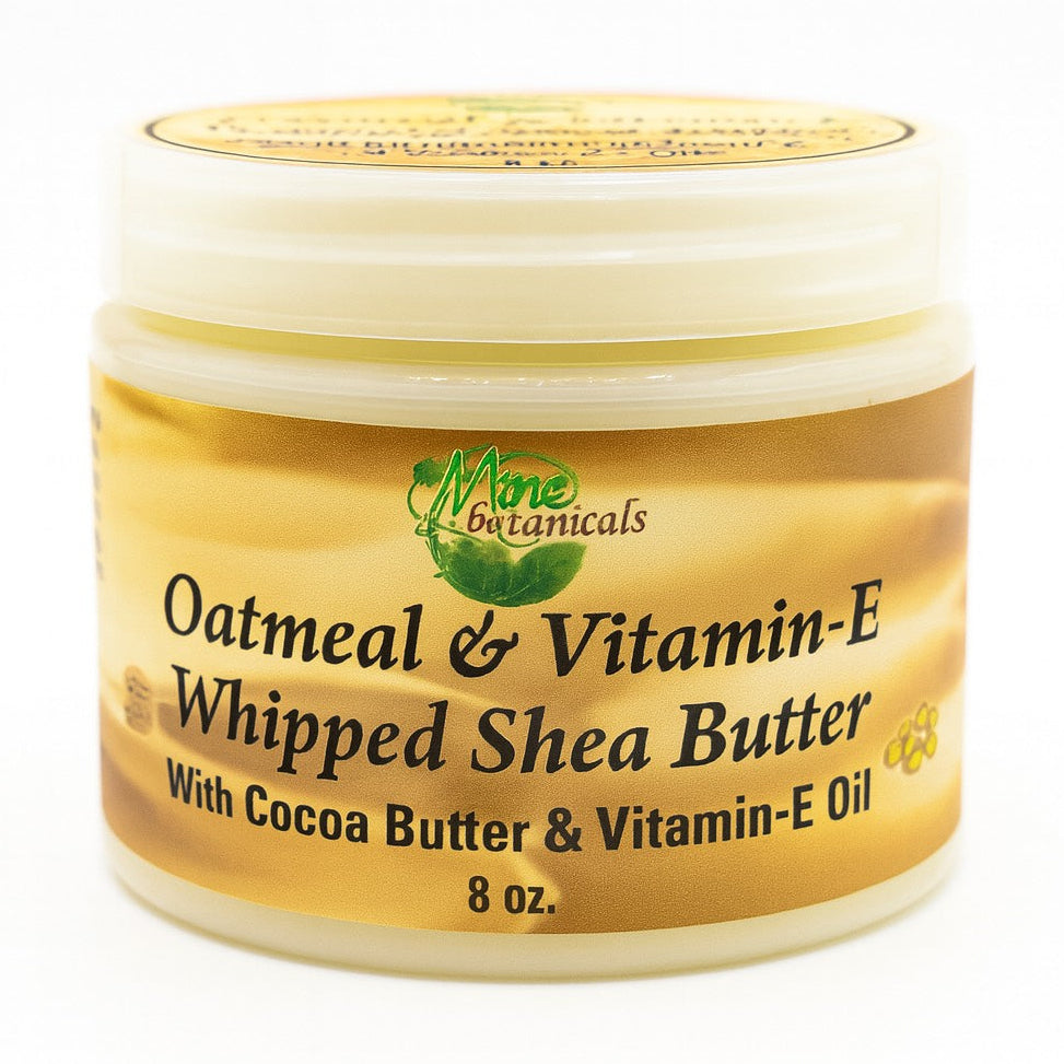 Oatmeal & Vitamin-E Whipped Shea Butter