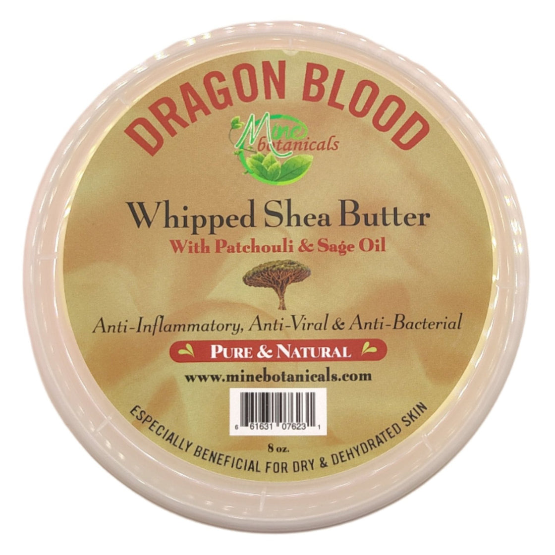 Promotional Dragon Blood Whipped Shea Butter with Patchouli & Sage Oil 8oz