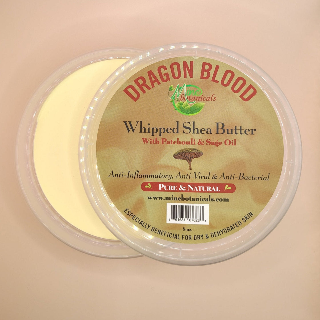 Promotional Dragon Blood Whipped Shea Butter with Patchouli & Sage Oil 8oz