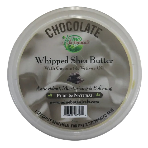 Promotional Chocolate Whipped Shea Butter with Coconut & Vetiver Oil