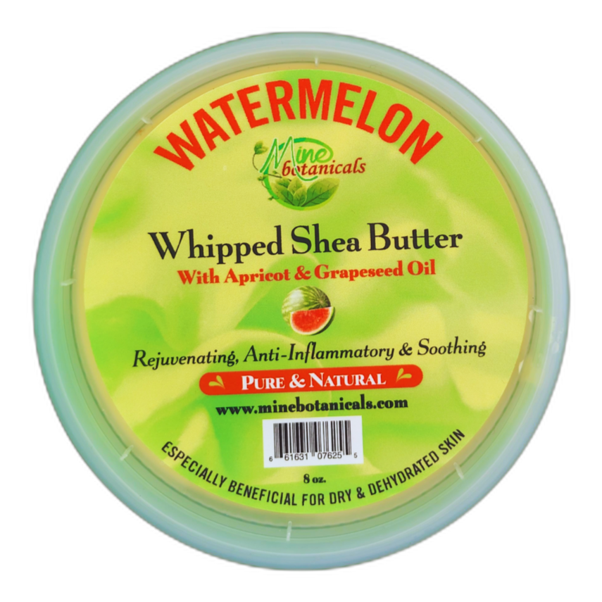 Promotional Watermelon Whipped Shea Butter with Apricot & Grapeseed Oil 8oz