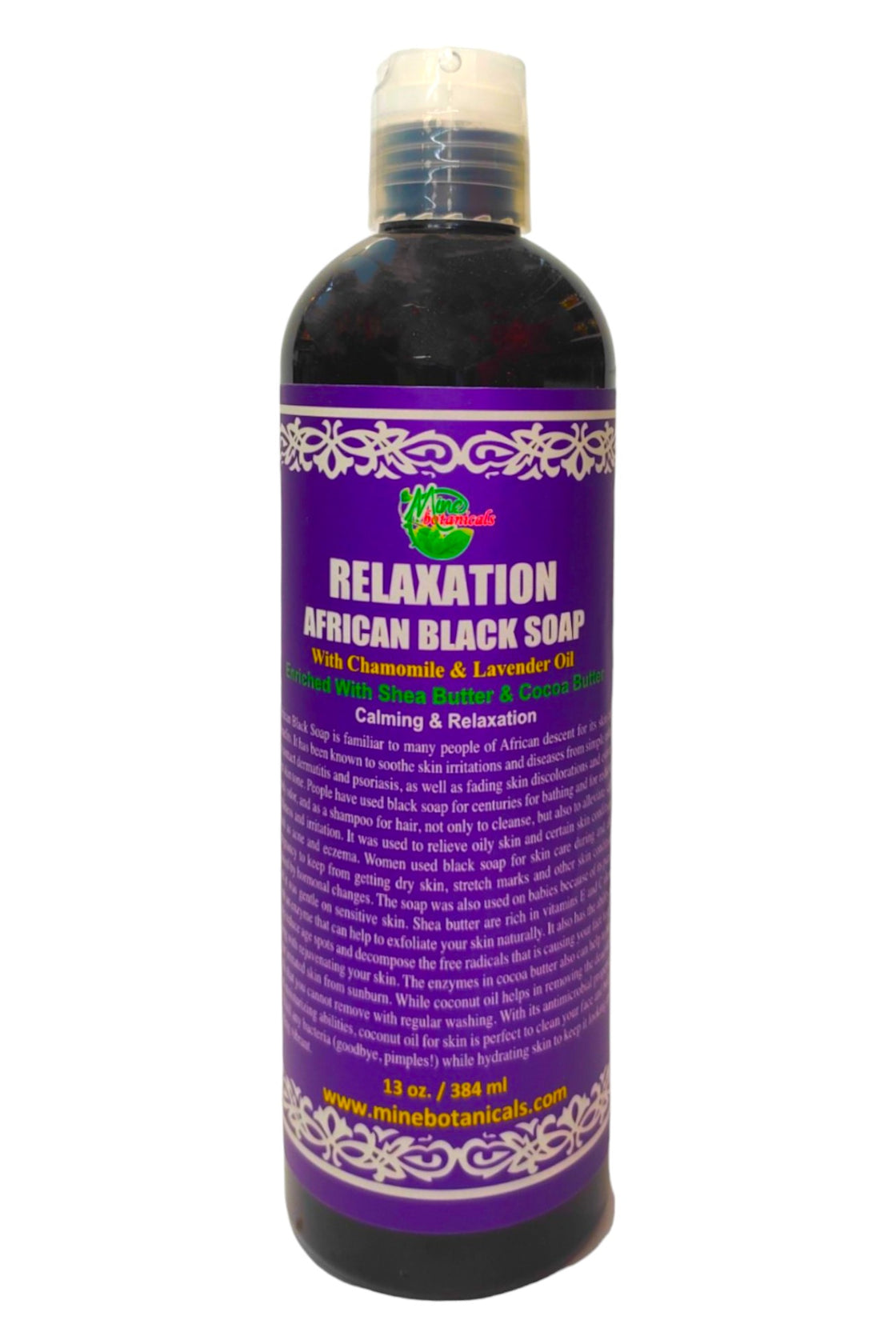 Relaxation Liquid Black Soap
