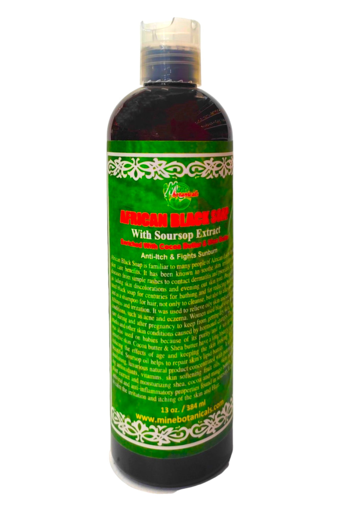 African Black soap With Soursop Extract