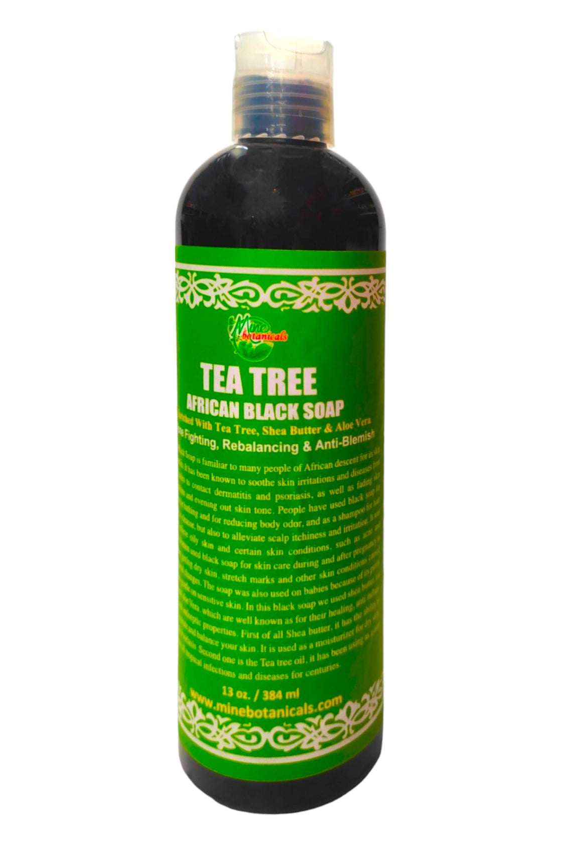 African Black Soap with Tea tree