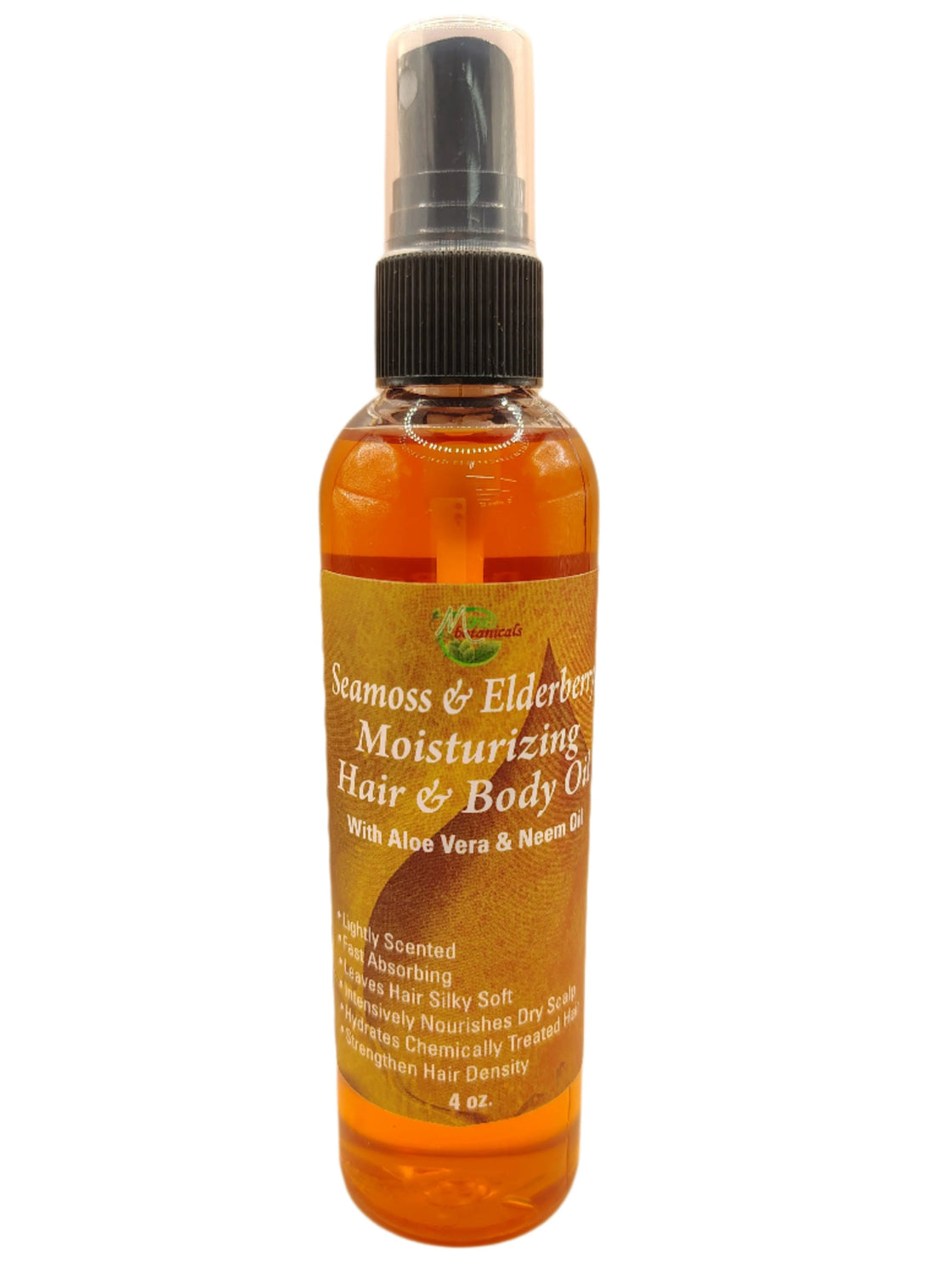 Seamoss & Elderberry Moisturizing Hair & Body Oil