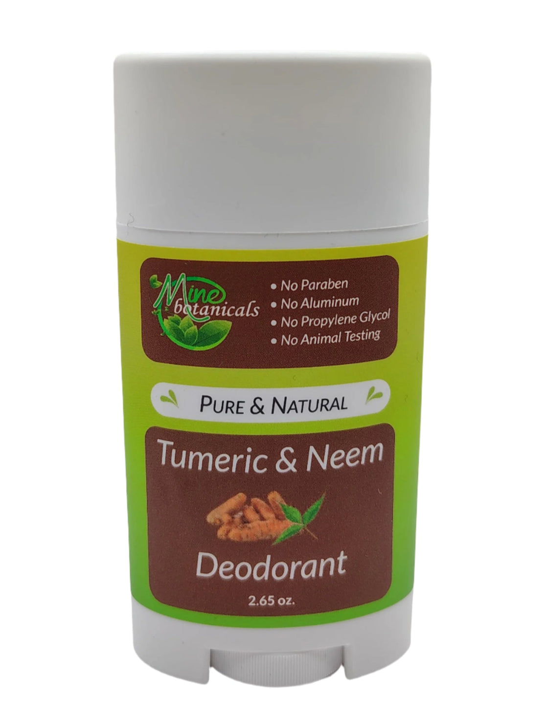 Pure & Natural Deodorant With Turmeric & Neem