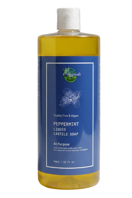 Peppermint Liquid Castile Soap 32oz