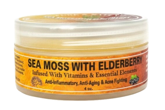 Sea moss with Elderberry Infused Shea Butter