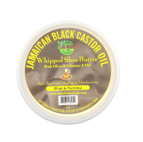 Promotional Jamaican Black Castor Whipped Shea Butter with Olive & Vitamin-E Oil 8oz