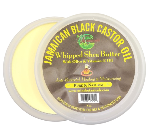 Promotional Jamaican Black Castor Whipped Shea Butter with Olive & Vitamin-E Oil 8oz