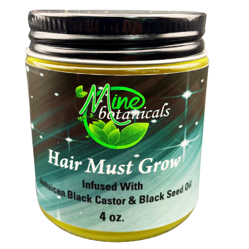 Hair Must Grow Infused with Jamaican Black Castor & Black Seed Oil