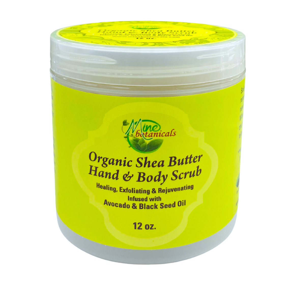 Body Scrub Infused with Organic Shea Butter