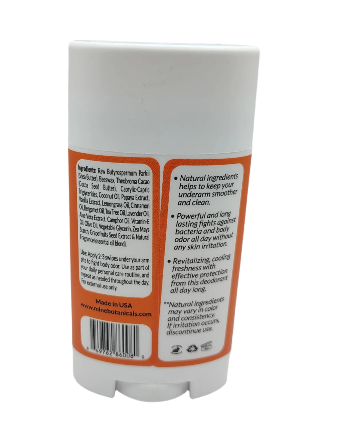 Pure & Natural Coconut & Papaya Deodorant