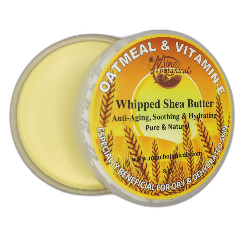 Oatmeal & Vitamin-E Whipped Shea Butter