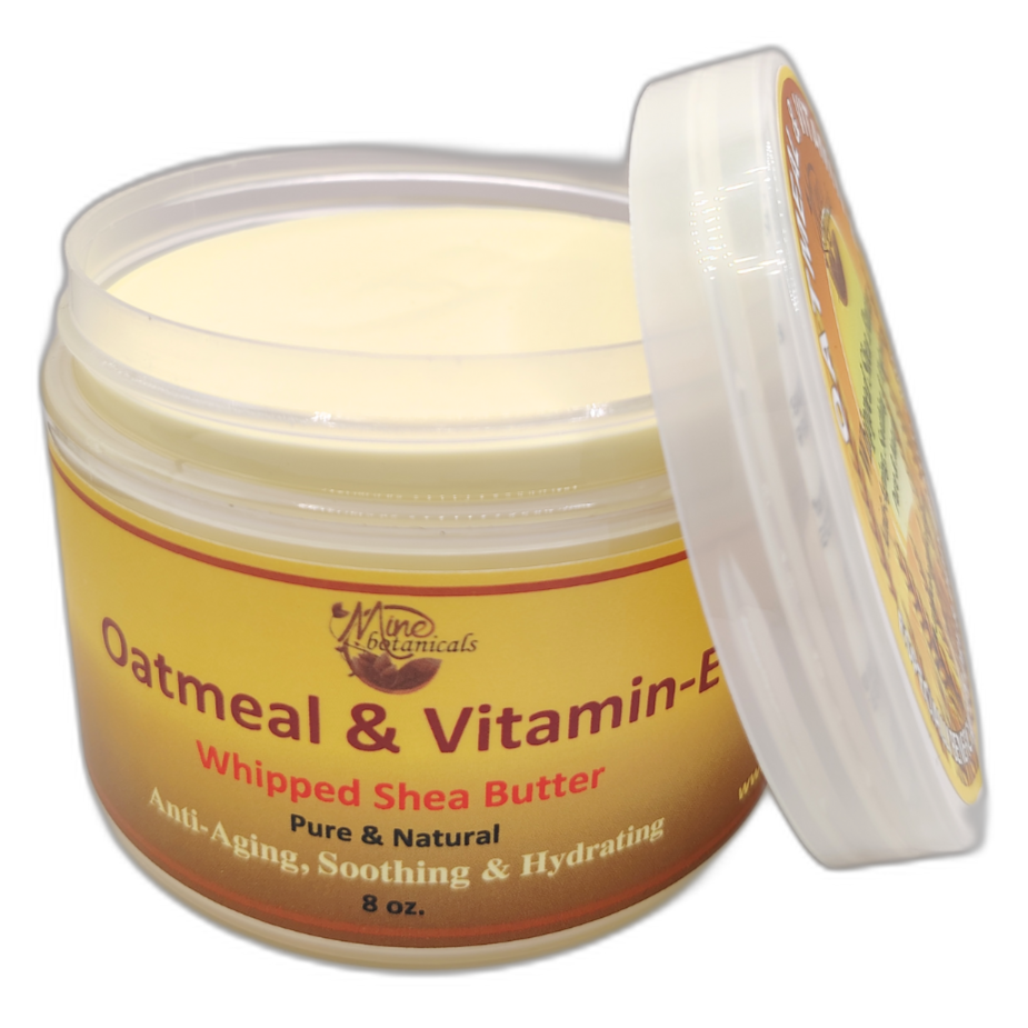 Oatmeal & Vitamin-E Whipped Shea Butter