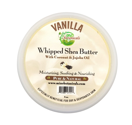 Promotional Vanilla Whipped Shea Butter with Coconut & Jojoba Oil 8oz