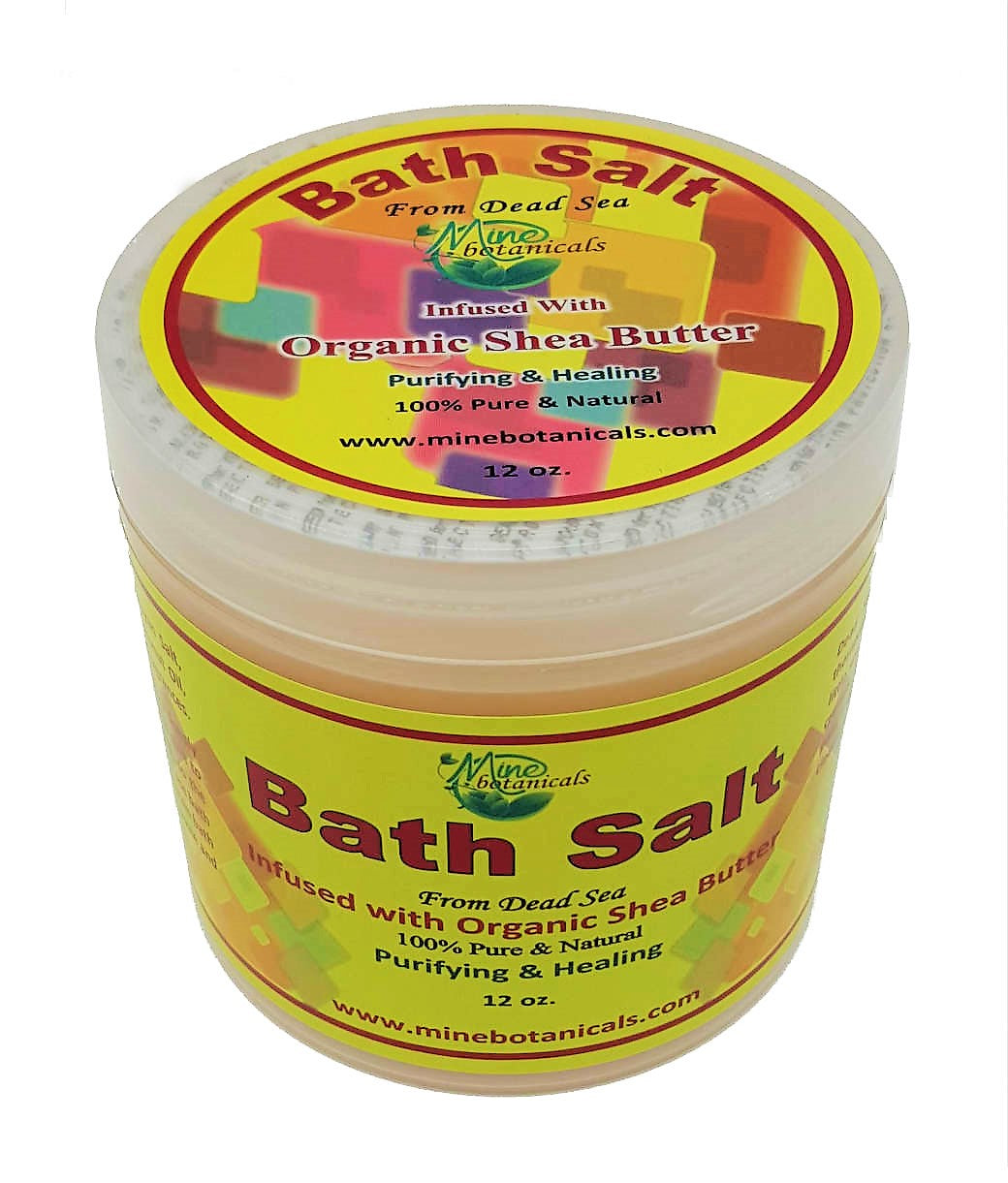 Bath Salt Infused with Organic Shea Butter