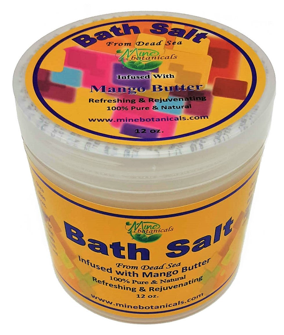 Bath Salt Infused with Mango Butter