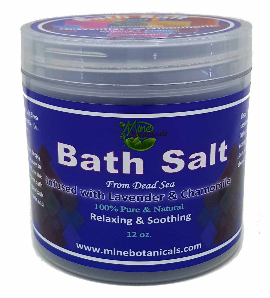 Bath Salt Infused with Lavender & Chamomile
