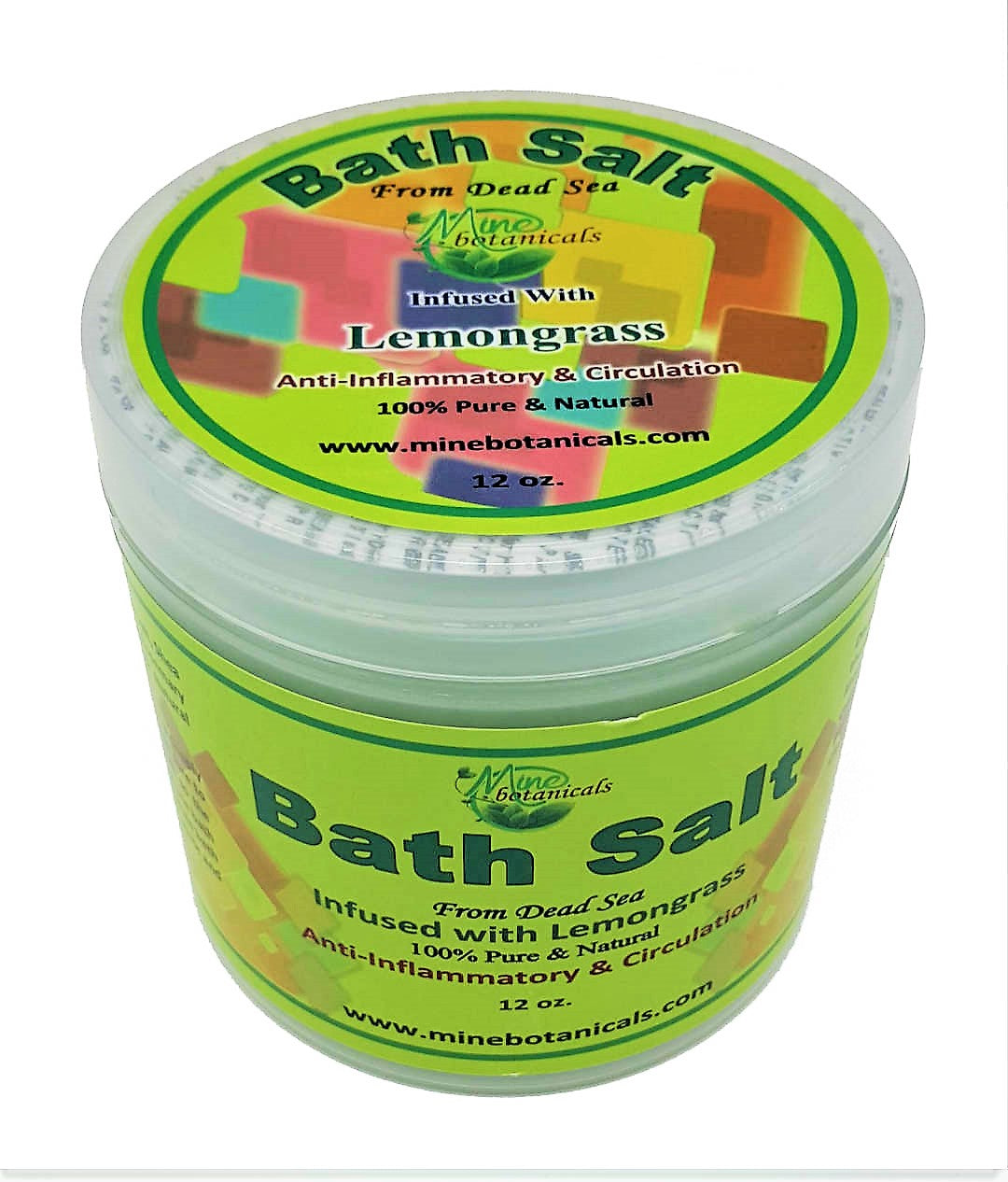 Bath Salt Infused with Lemongrass