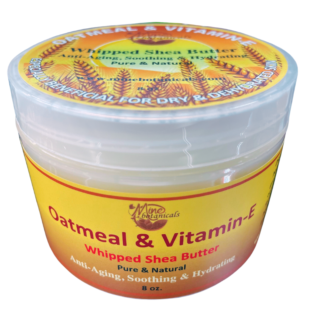 Oatmeal & Vitamin-E Whipped Shea Butter