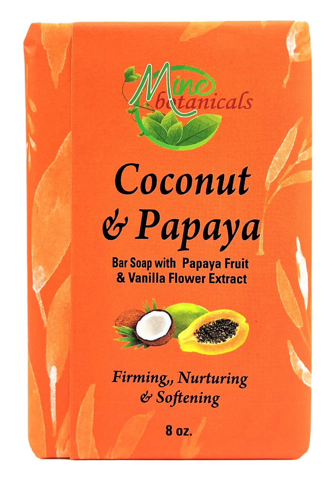 Coconut & Papaya Bar Soap 8 OZ.